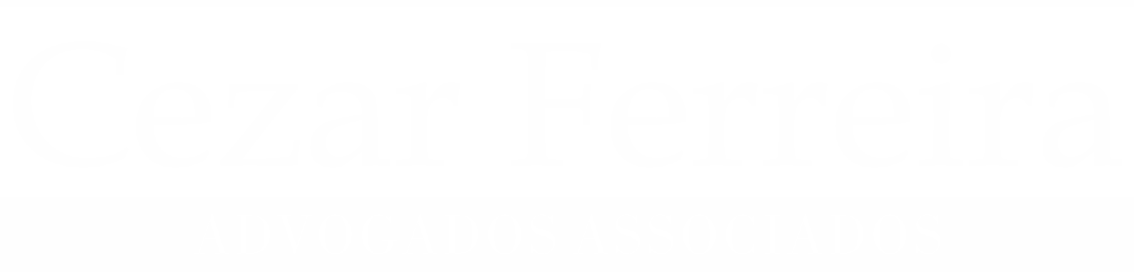 Logotipo - Cezar Ferreira Abogados